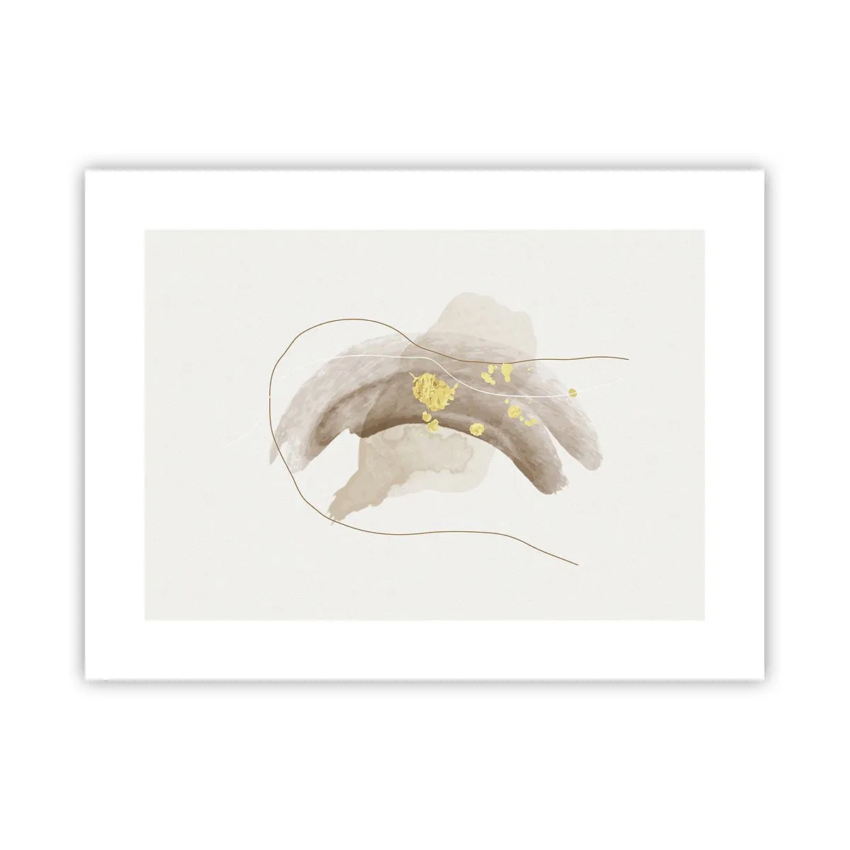 Poster - Ontmoet in de ruimte - 40x30 cm