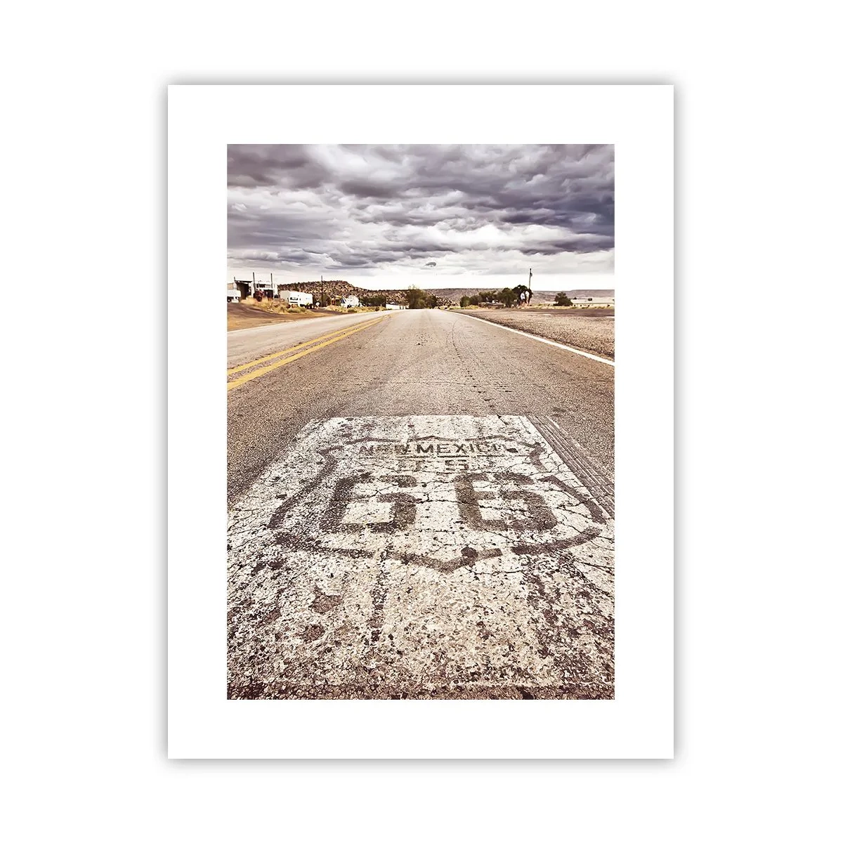 Poster - Mother Road - een Amerikaanse legende - 30x40 cm
