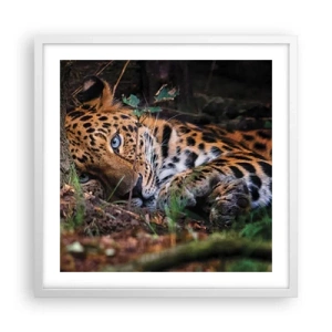 Poster in een witte lijst - Geloof me - 50x50 cm