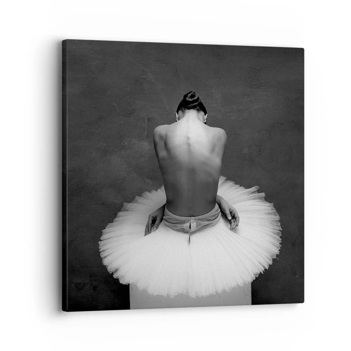 Schilderen op canvas - Het bloeit gewoon - 30x30 cm