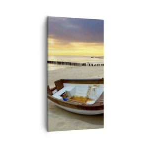 Schilderen op canvas - Er zijn geen mooiere stranden meer - 55x100 cm