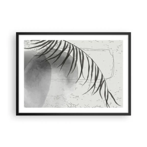 Poster in een zwarte lijst - Het subtiele exotisme van de natuur - 70x50 cm