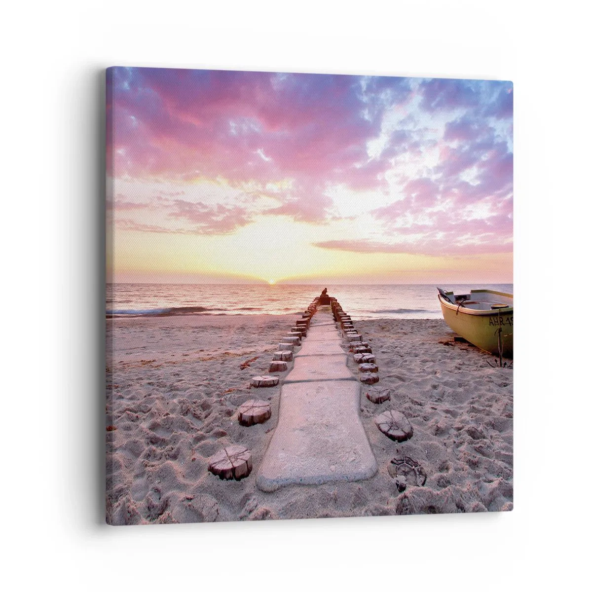 Schilderen op canvas - Een moment van diepe ervaring - 40x40 cm