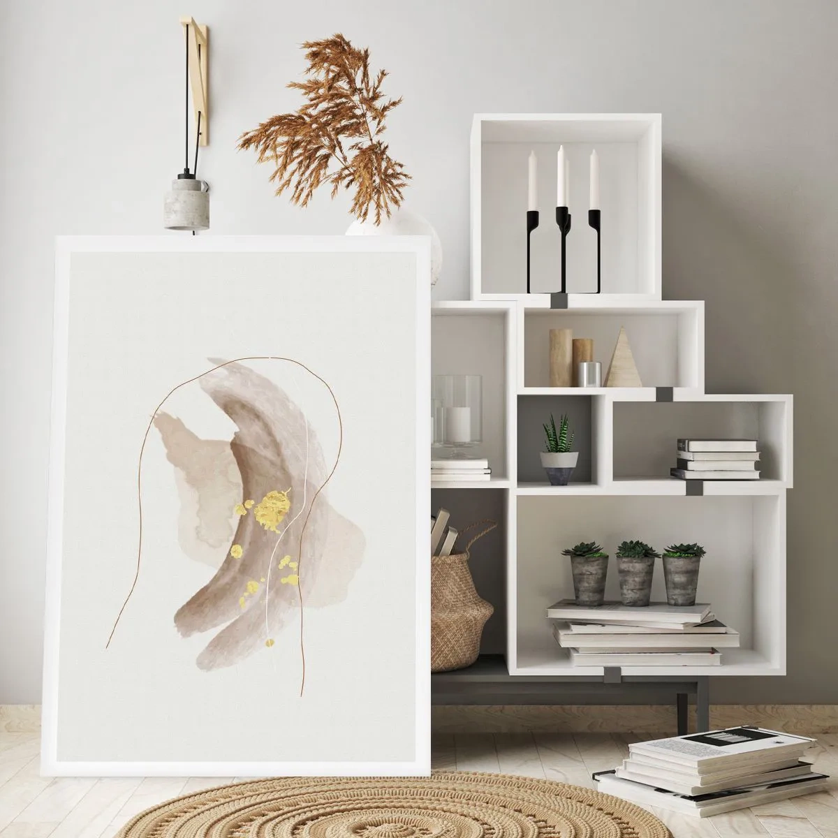 Poster - Ontmoet in de ruimte - 70x100 cm