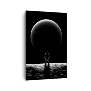 Schilderen op canvas - Oog in oog - 80x120 cm