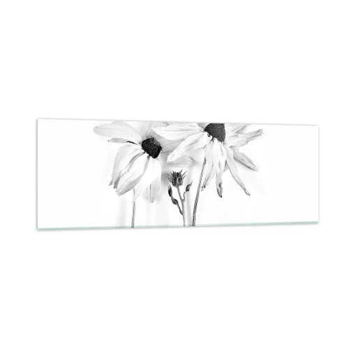 Schilderen op glas - Niemand wil alleen zijn - 90x30 cm