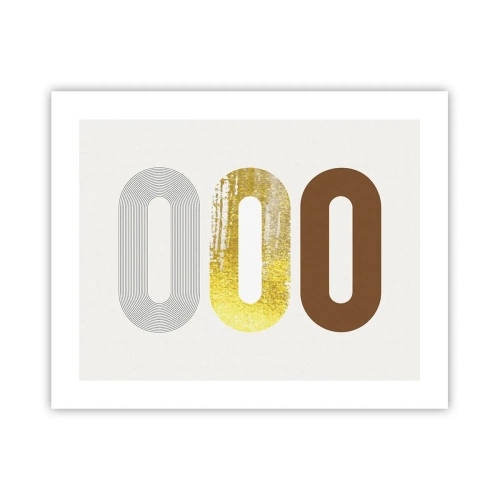 Poster - Oooo! - 50x40 cm