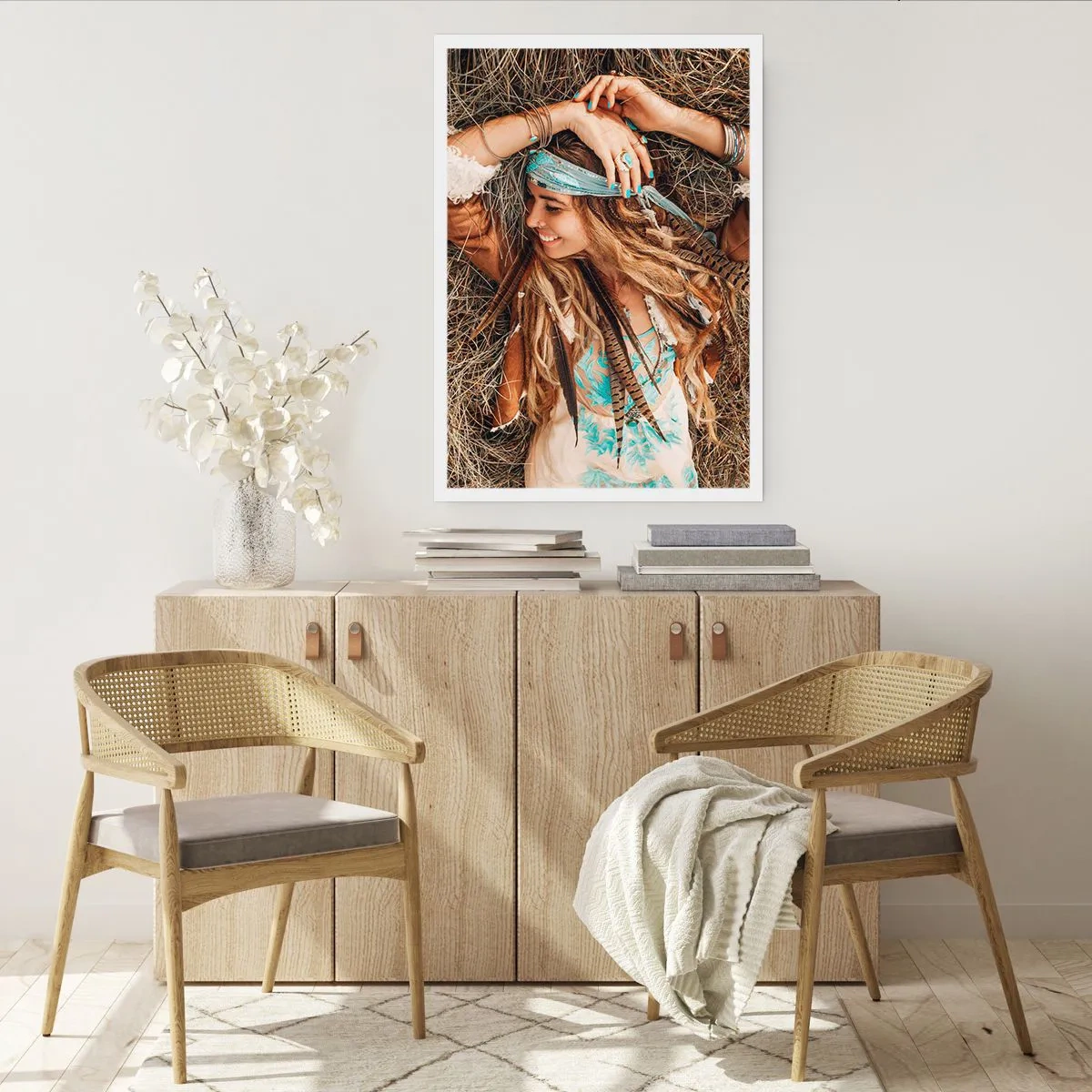 Poster - Op weg naar de zomer van de liefde - 70x100 cm