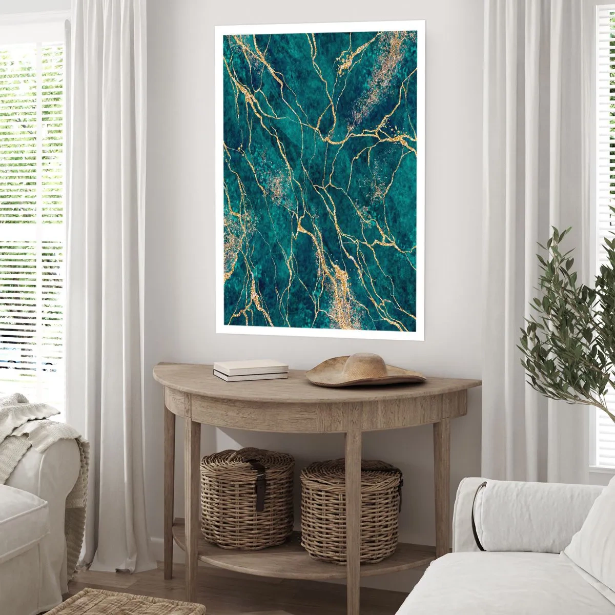 Poster - Goudmijn - 40x50 cm