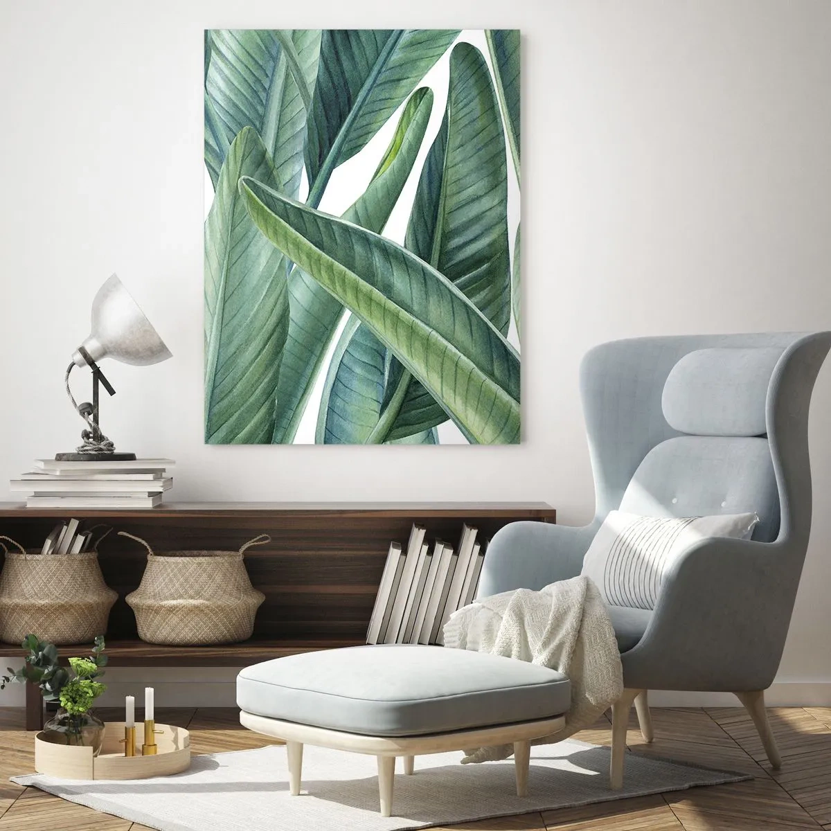 Schilderen op glas - Groen zelf - 50x70 cm