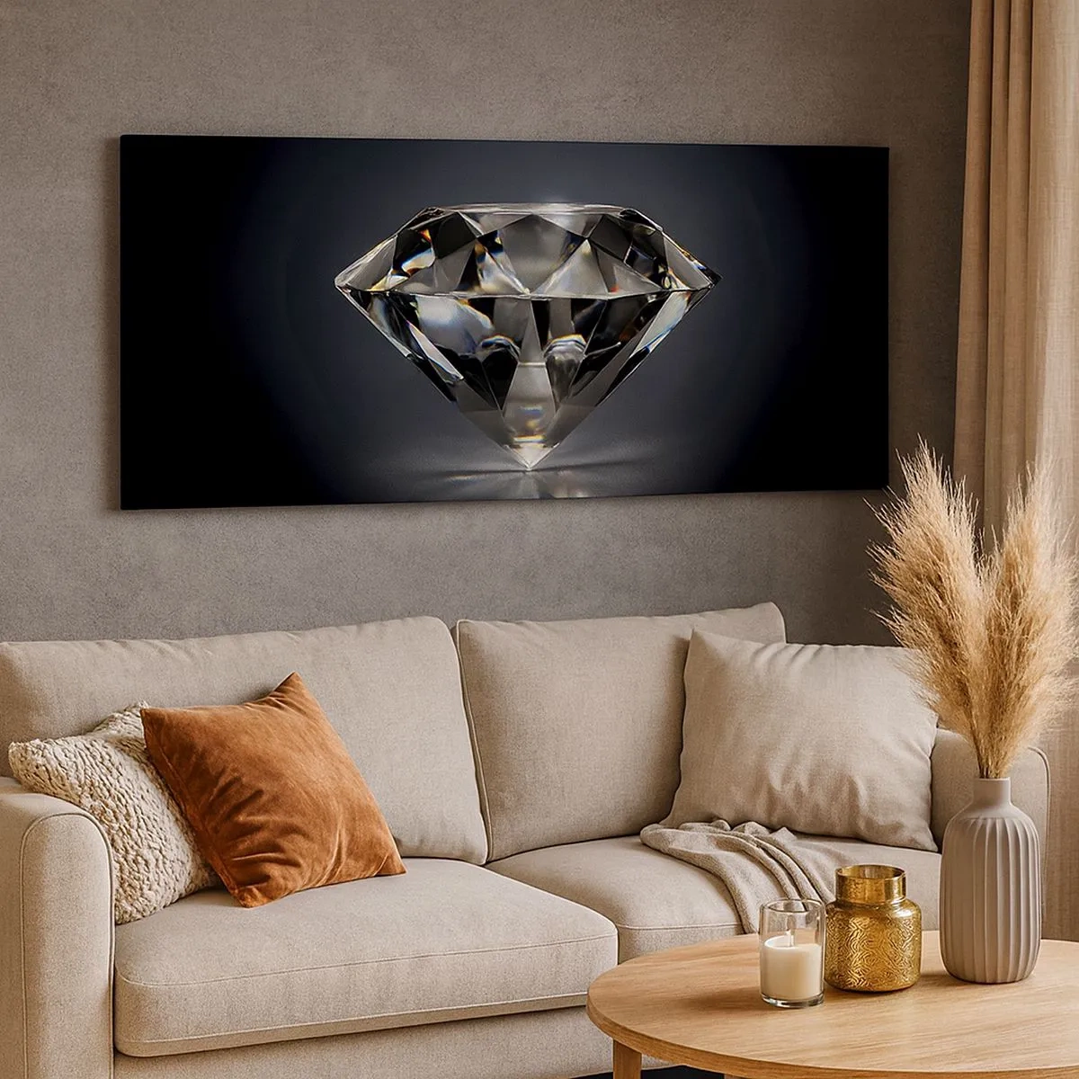 Schilderen op canvas - Beste vriendinnen - 100x40 cm