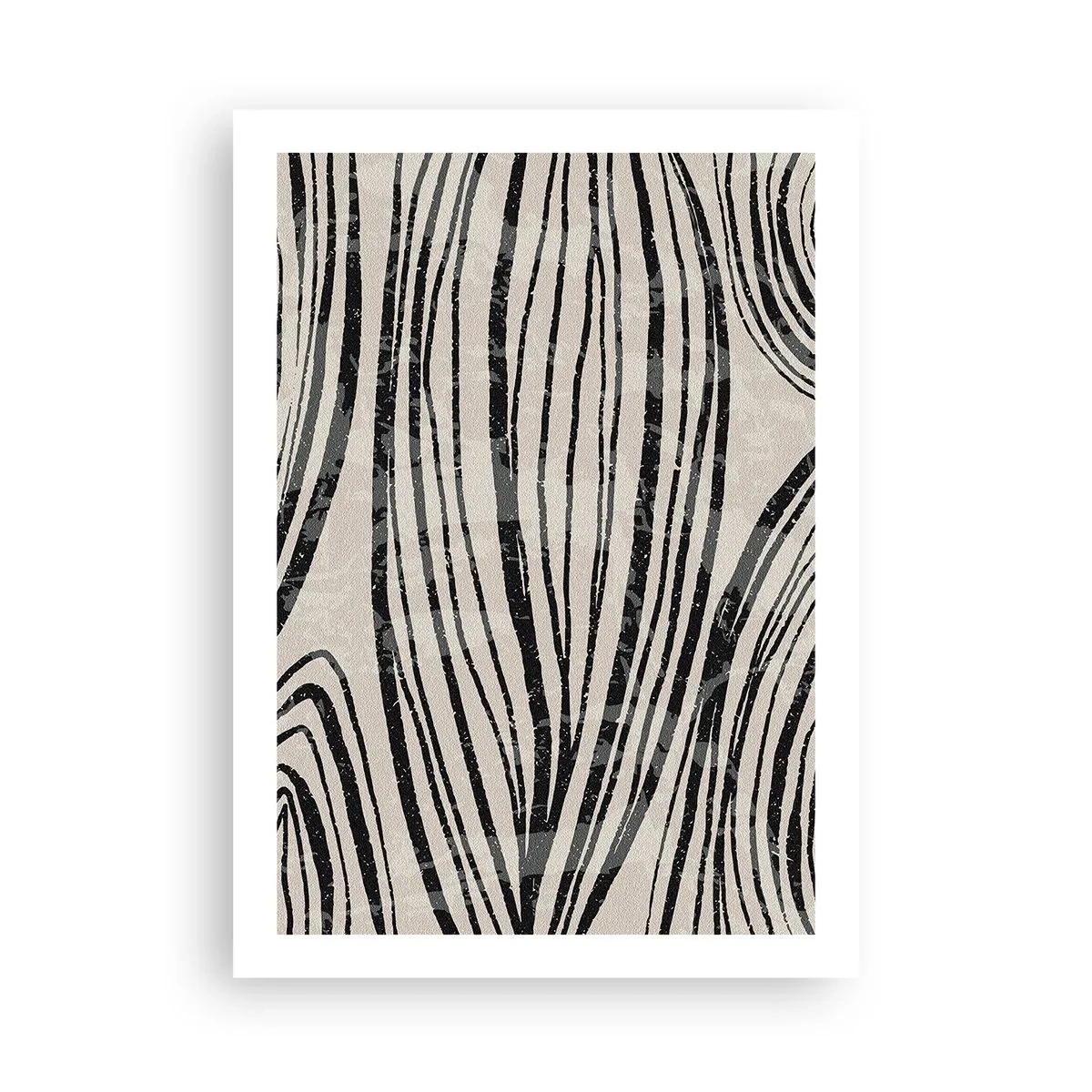 Poster - Lijnoverstromingsvlakte - 50x70 cm