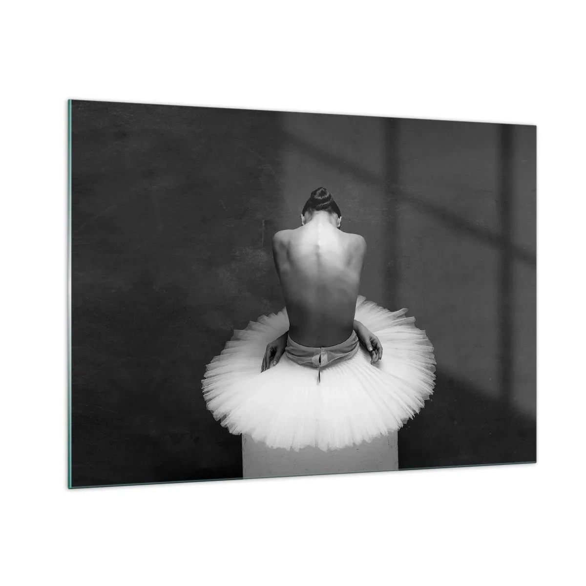 Schilderen op glas - Het bloeit gewoon - 100x70 cm