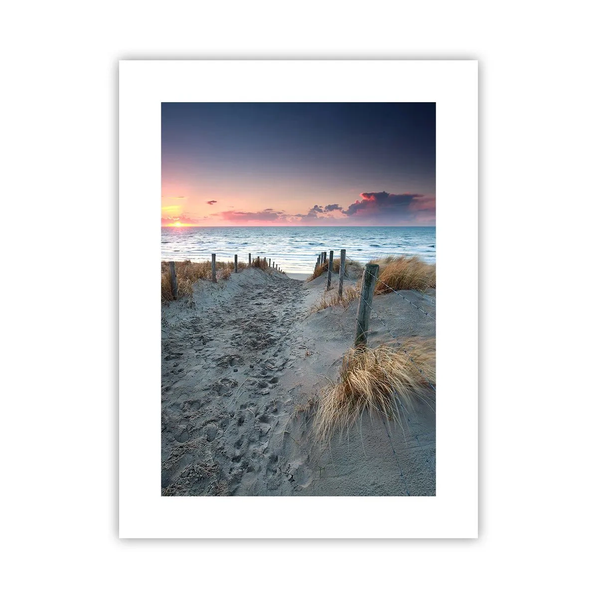 Poster - Je liet een regenboog van licht stralend... - 30x40 cm