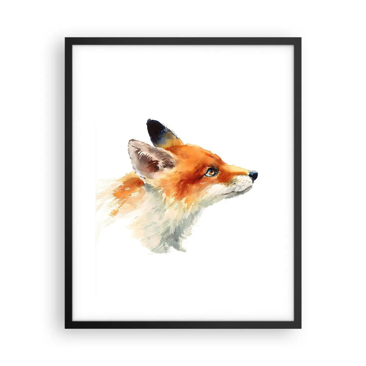 Poster in een zwarte lijst - Je kunt nooit voorzichtig genoeg zijn - 40x50 cm