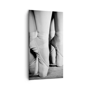 Schilderen op canvas - Samen, lichtjes - 55x100 cm