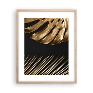 Een poster in een licht eiken lijst - Anders en net zo duur - 40x50 cm