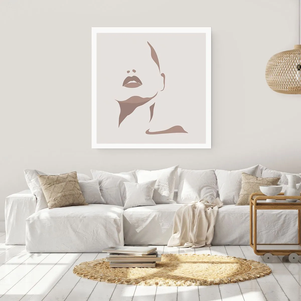 Poster - Gemaakt van licht en schaduw - 30x30 cm