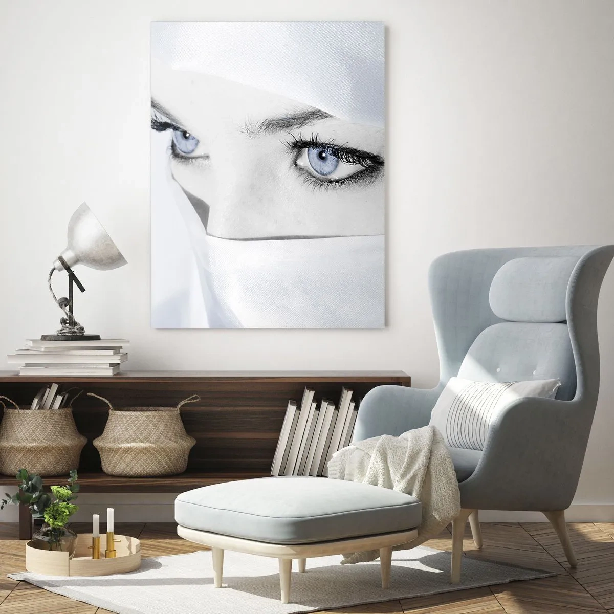 Schilderen op glas - Van duizend en één nacht - 50x70 cm