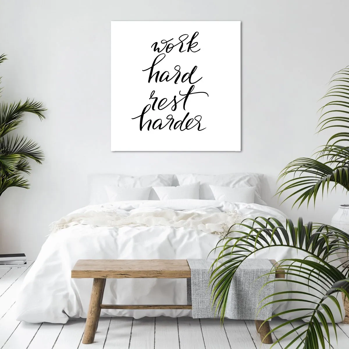 Schilderen op canvas - Levensbalans - 40x40 cm