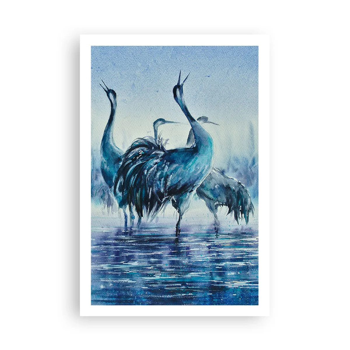 Poster - Ochtendvergadering - 61x91 cm