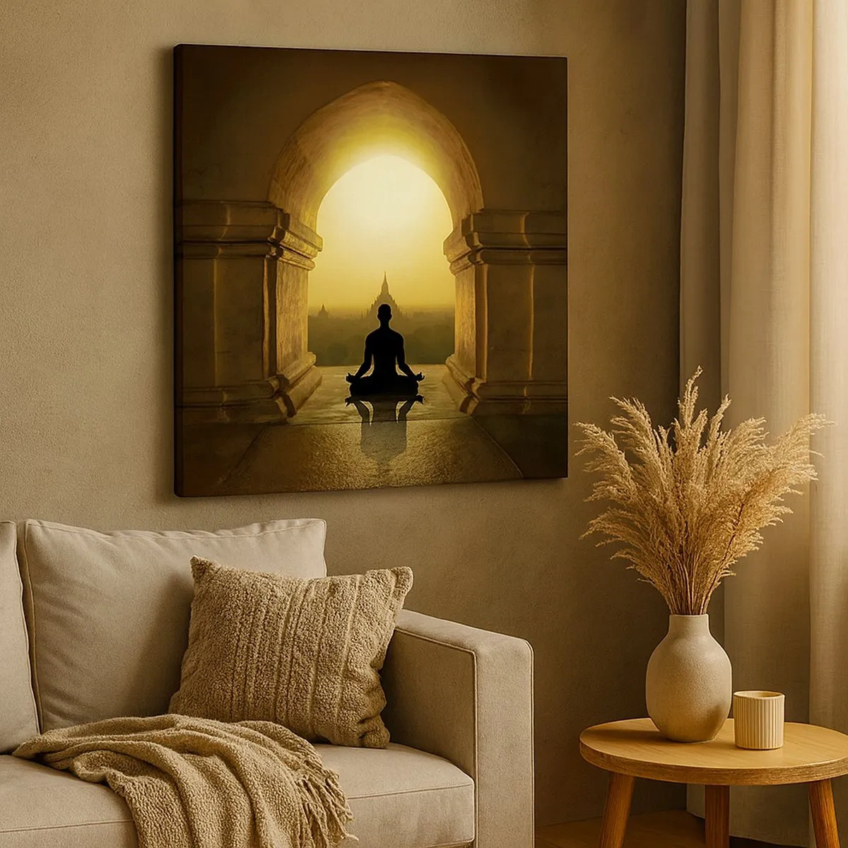 Schilderen op canvas - Volledige harmonie - 30x30 cm