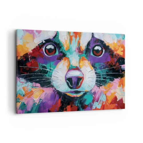 Schilderen op canvas - Alleen goede emoties - 120x80 cm