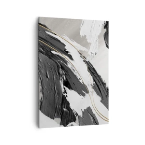 Schilderen op canvas - Abstractie op grote schaal - 50x70 cm