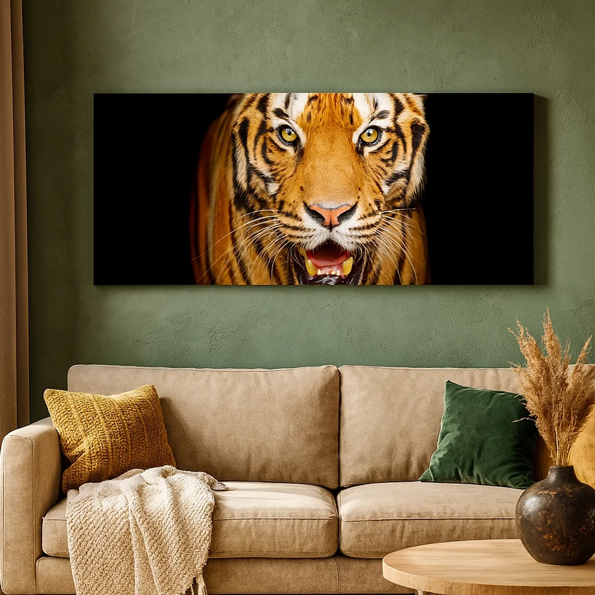 Schilderen op canvas - Wildheid in het hart - 30x30 cm