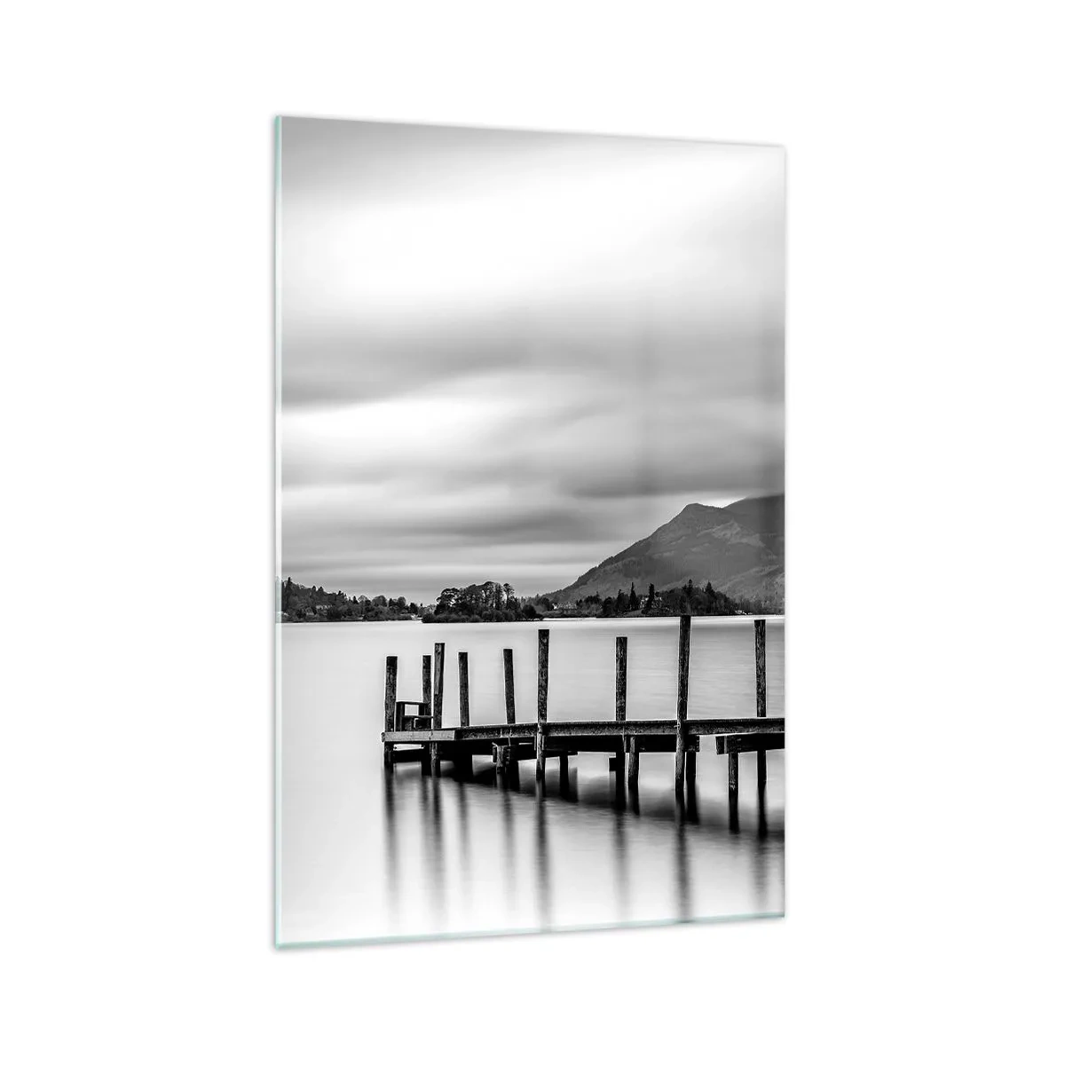 Schilderen op glas - Zachtheid en kracht - 70x100 cm