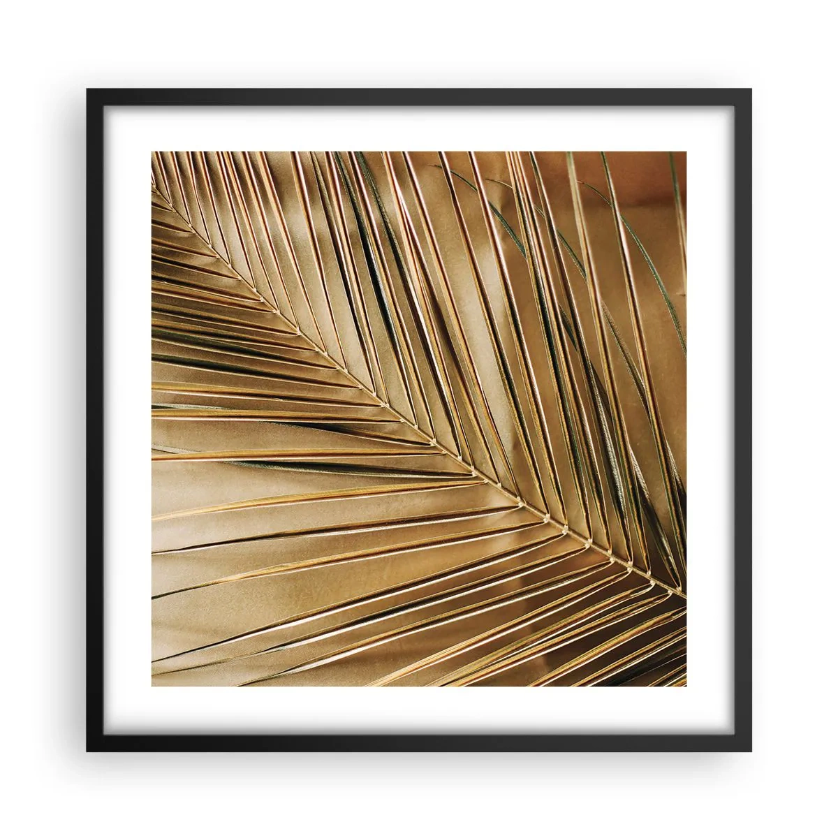 Poster in een zwarte lijst - Natuurlijke zuilengalerij - 50x50 cm