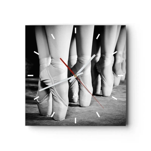 Wandklok - Klok - Samen, lichtjes - 40x40 cm