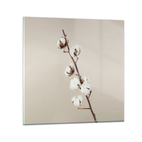 Schilderen op glas - Aan de bron van zachtheid - 30x30 cm