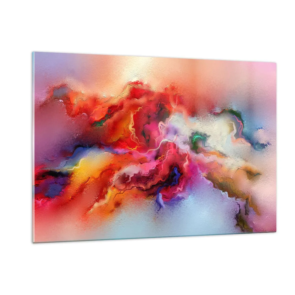 Schilderen op glas - Hoe vang je dromen - rook - 120x80 cm
