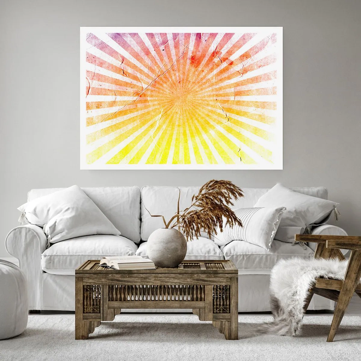 Poster - Zonsopgangen en zonsondergangen - 40x30 cm