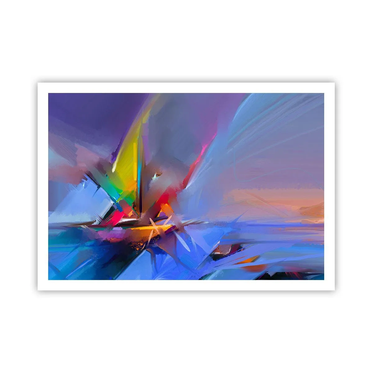 Poster - Propellers als een vogel - 100x70 cm