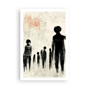 Poster - Tegen eenzaamheid - 61x91 cm