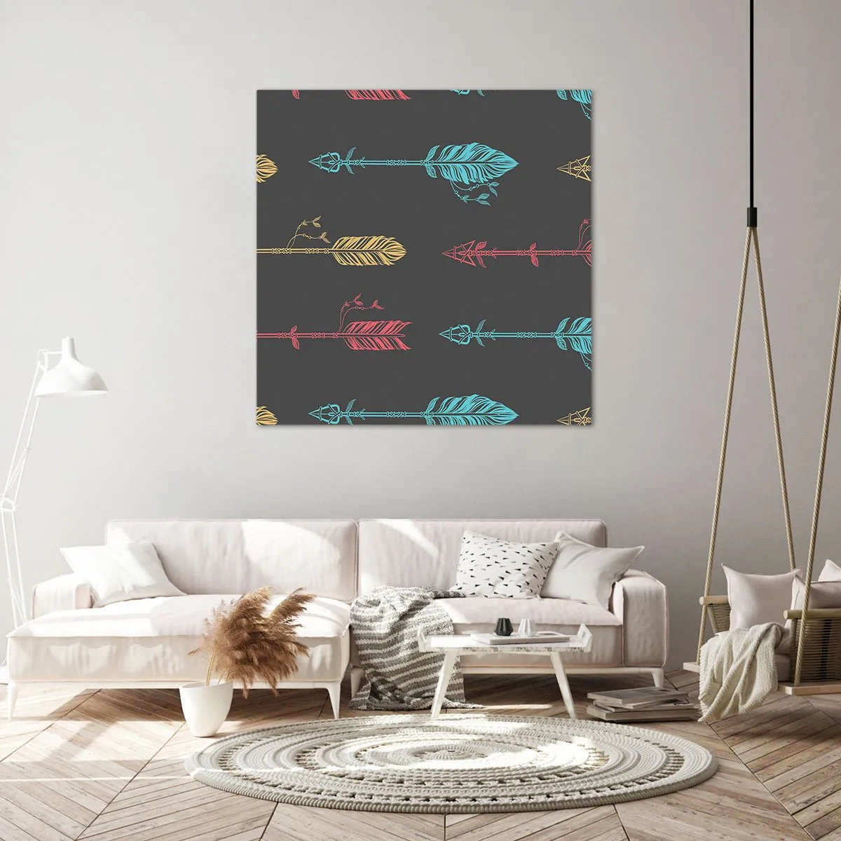 Schilderen op canvas - In de verordening - 40x40 cm