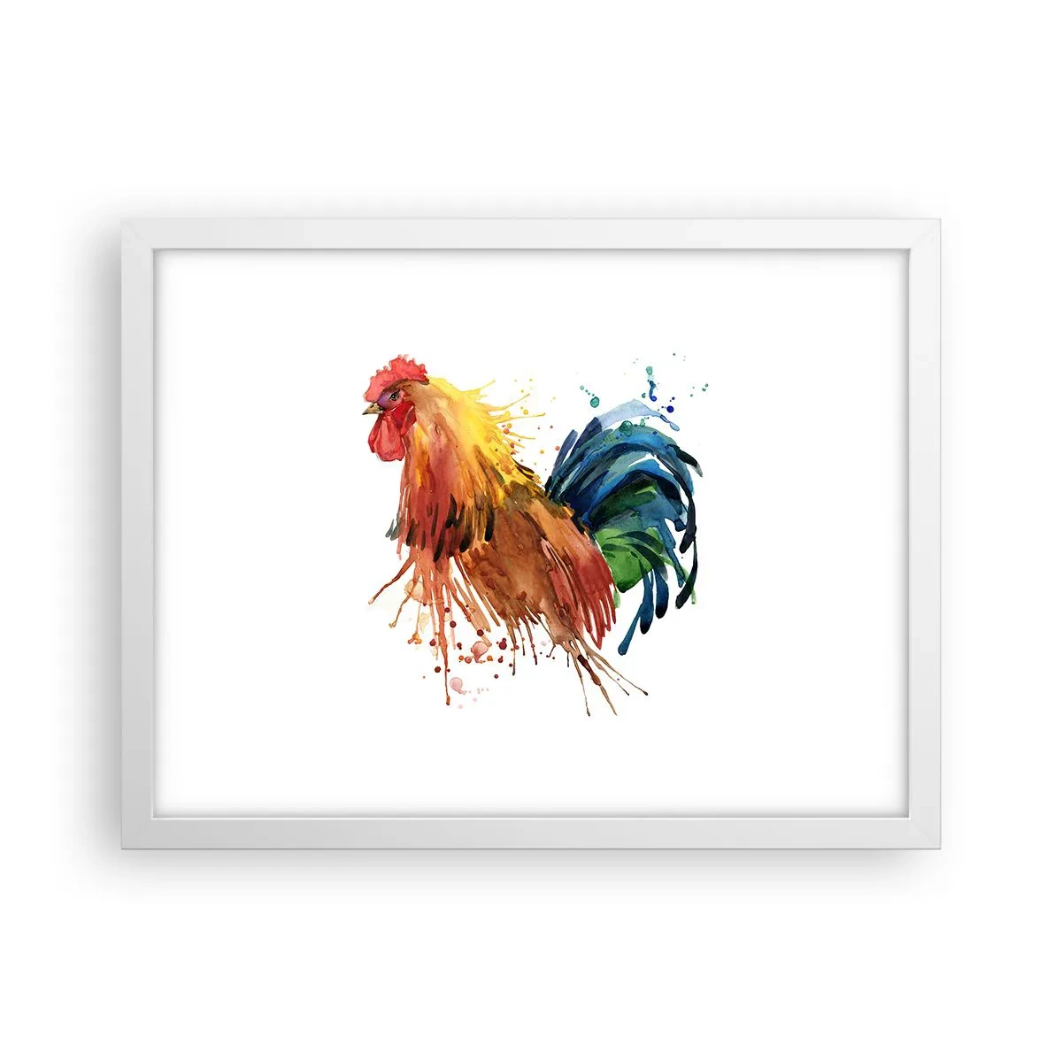 Poster in een witte lijst - Koninklijk gewaad, koninklijke trots - 40x30 cm