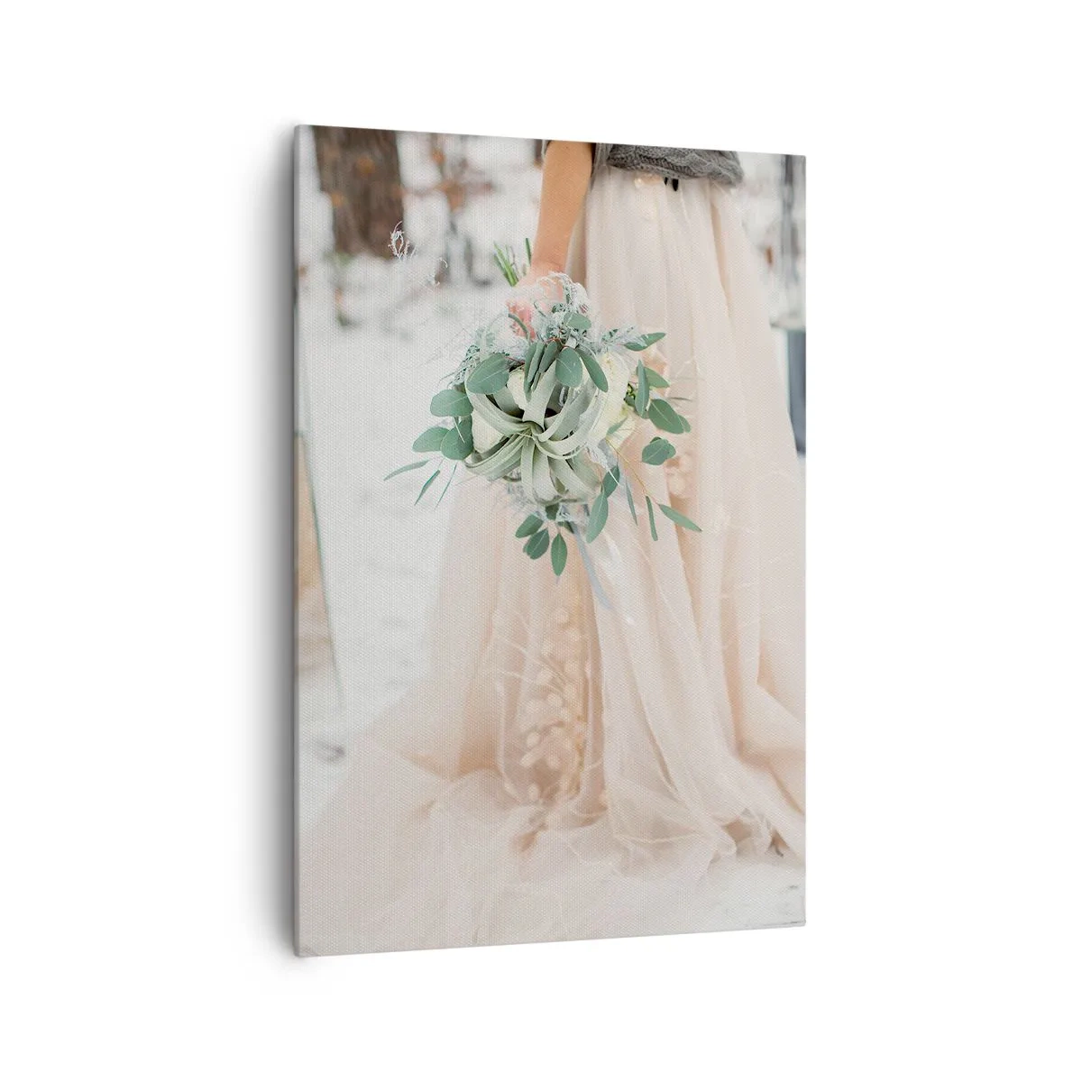 Schilderen op canvas - En ze leefden nog lang en gelukkig - 70x100 cm