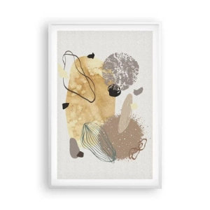 Poster in een witte lijst - Toegepaste plumcologie - 61x91 cm