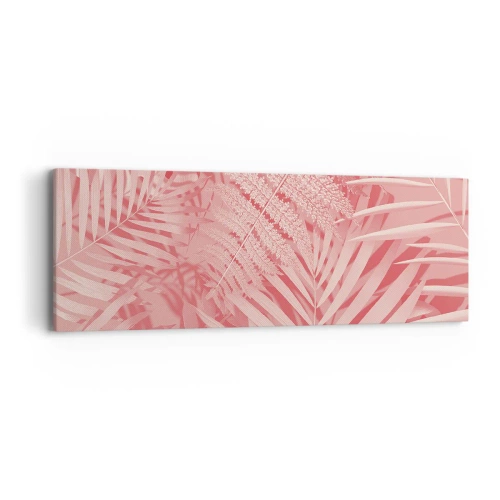 Schilderen op canvas - Roze concept - 90x30 cm