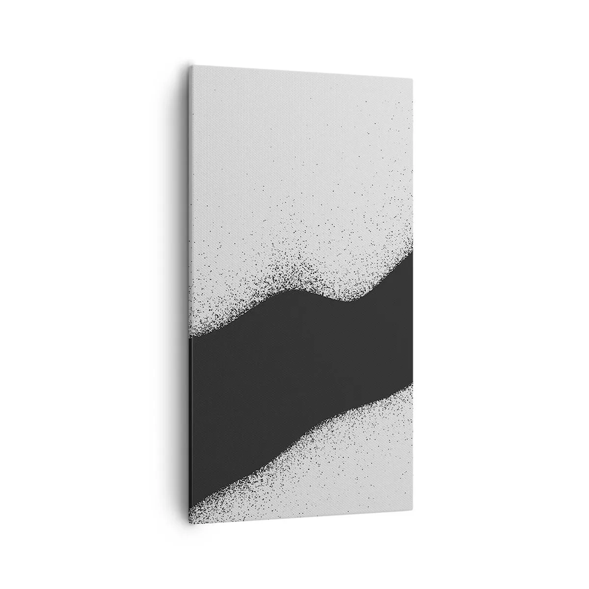 Schilderen op canvas - Vloeibare balans - 55x100 cm