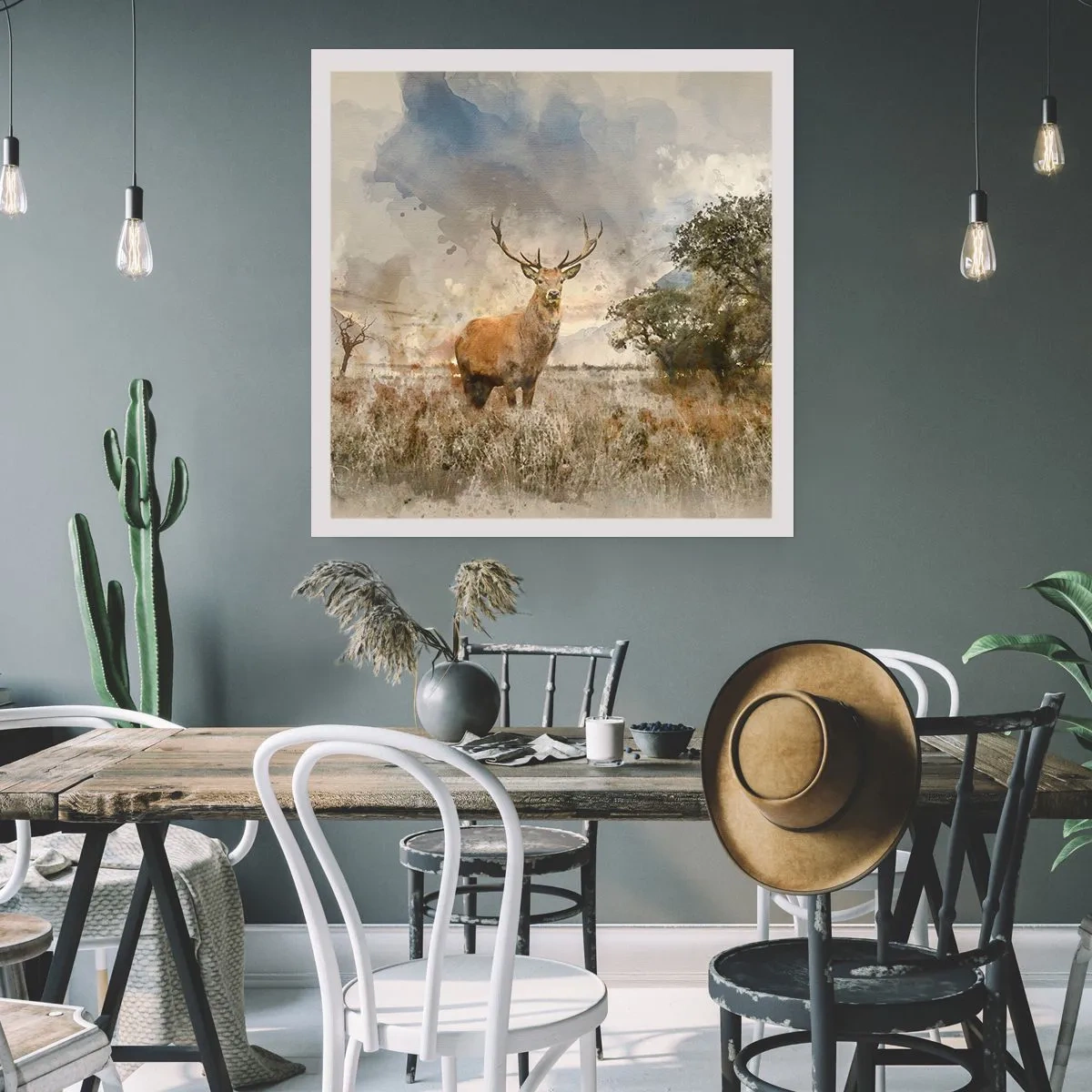 Poster - Waardigheid - kracht - waardigheid - 40x40 cm