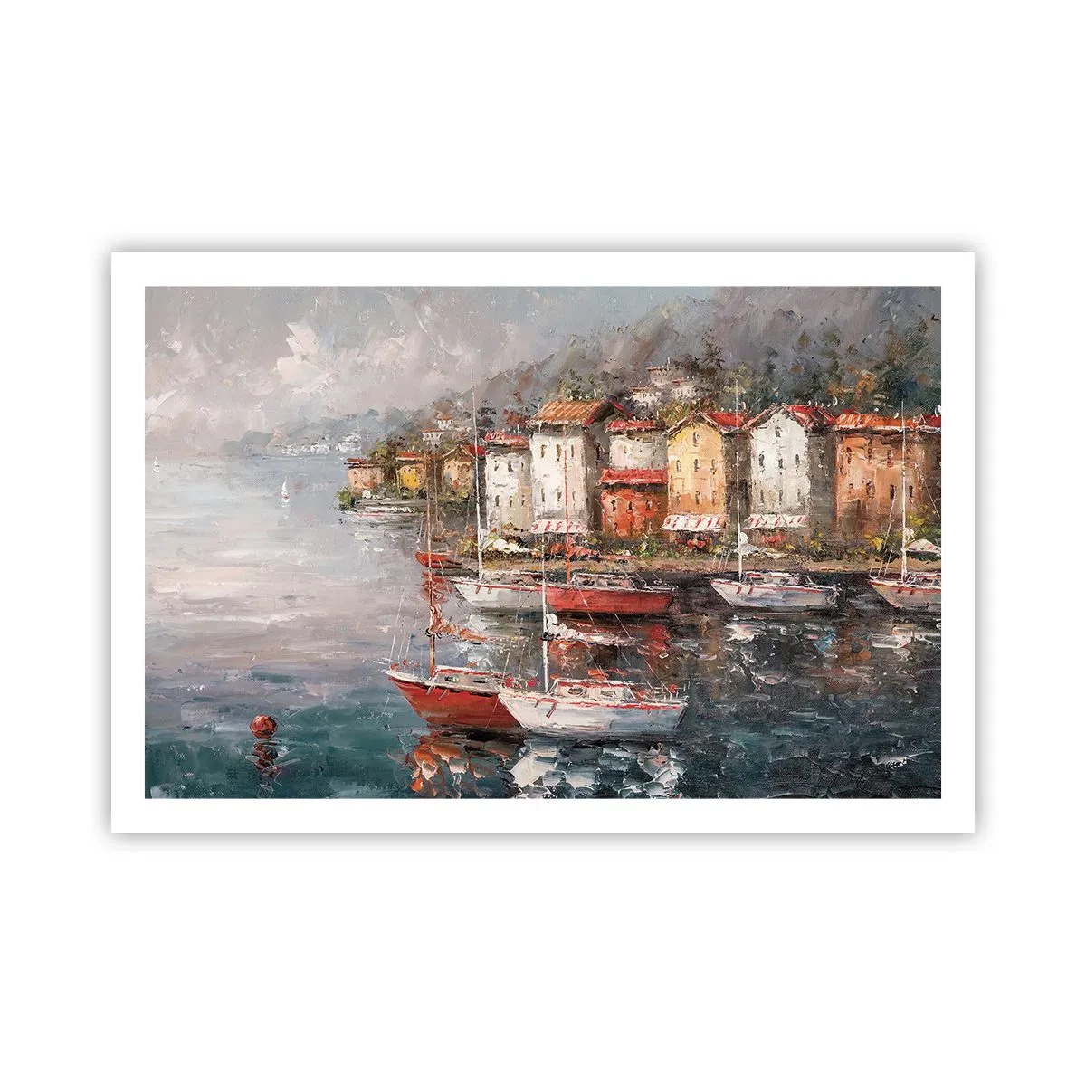 Poster - Romantisch toevluchtsoord - 91x61 cm