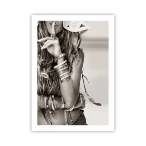 Poster - Waarom een ​​meisje - 50x70 cm