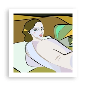 Poster - Intiem portret - 50x50 cm