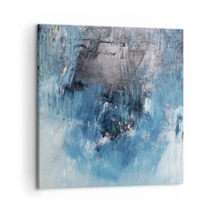 Schilderen op canvas - Rhapsody in Blauw - 50x50 cm