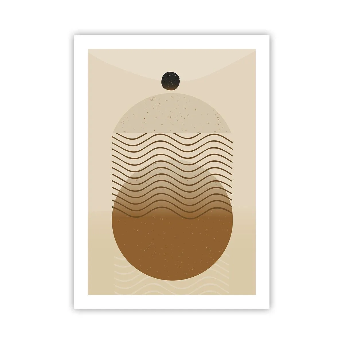 Poster - Over de oorsprong van geometrische figuren - 50x70 cm