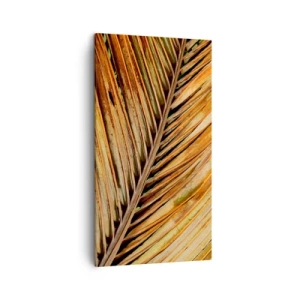Schilderen op canvas - Kokos goud - 45x80 cm